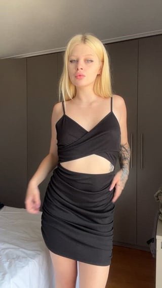 I adore how my petite breasts complement my slender frame