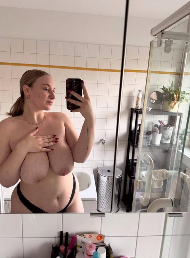 Are my tits too heavy to be sexy, or the exact reason you can’t look away?