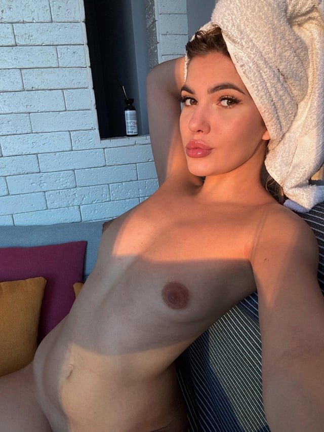 Sun kissing my body