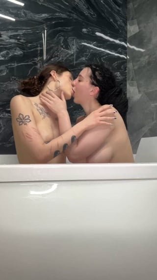 Sweet kissing with friends